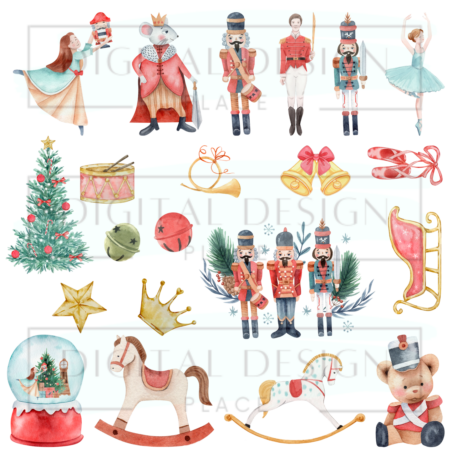 Nutcracker Christmas ELEE217