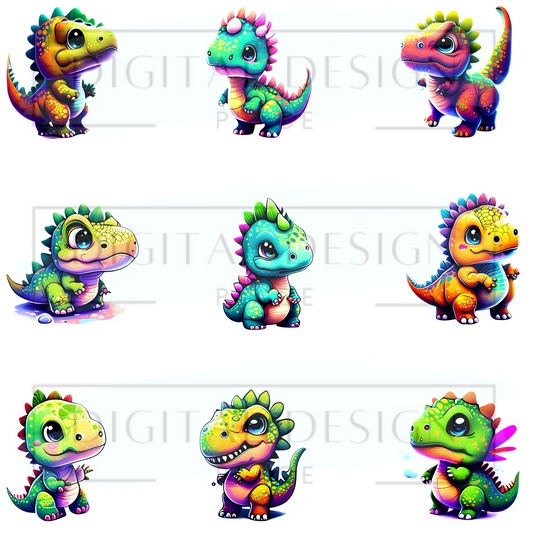 Rainbow Dino ELEE239