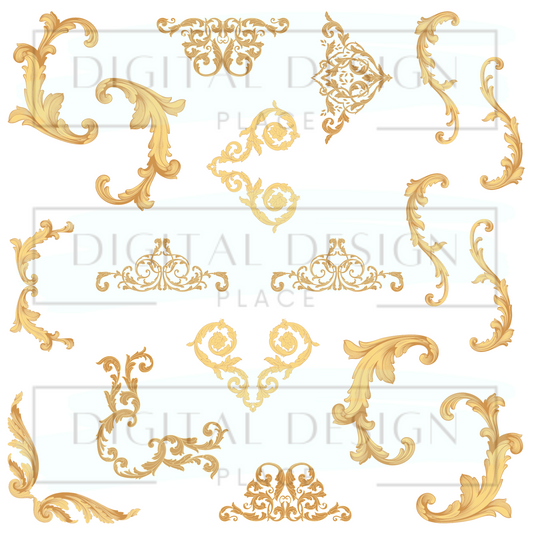 Baroque Embellishments ELEE250