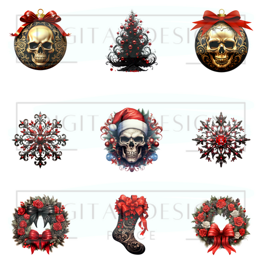 Grunge Christmas ELEE262