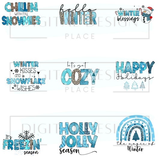 Winter Solstice Decal Sheet ELEE265