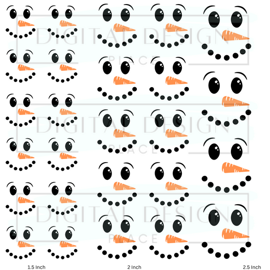 Snowman Faces ELEE285