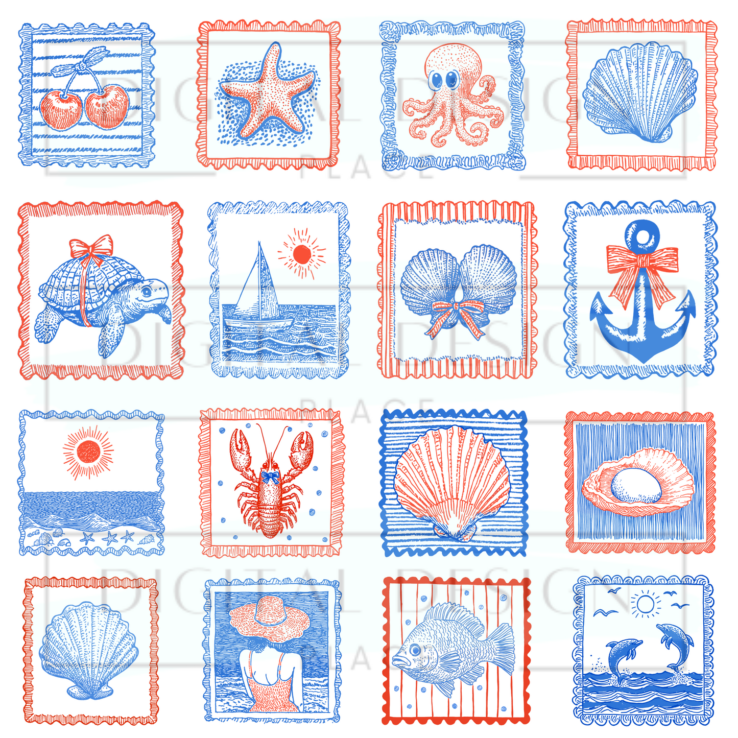 Coastal Stamp Collection ELEE399