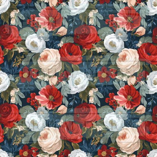 Americana Floral VinylV2915