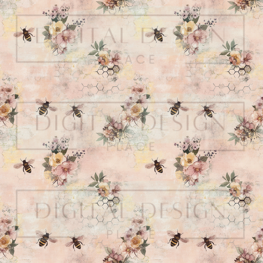 Beehive Blossoms VinylV2651