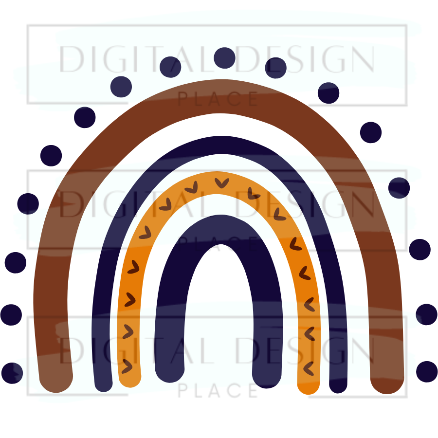 Fall Boho Rainbow FALLF8