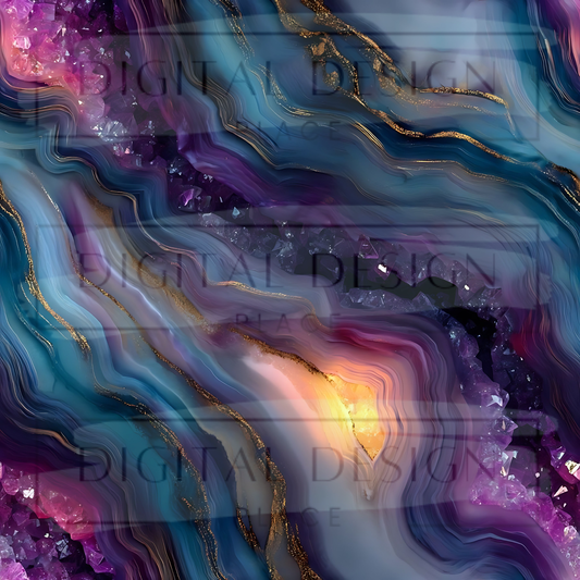 Druzy Geode VinylV2722