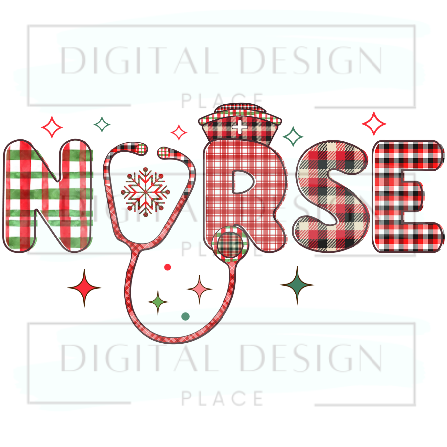 Plaid Nurse RESFR31