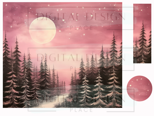 Pink Forest Sights WrB153