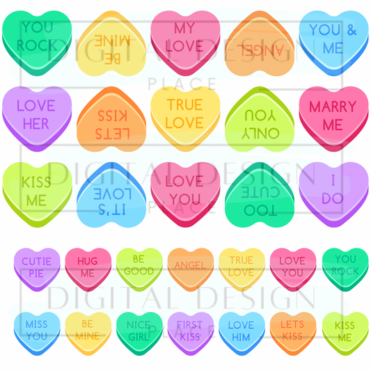 Conversation Hearts ELEE306