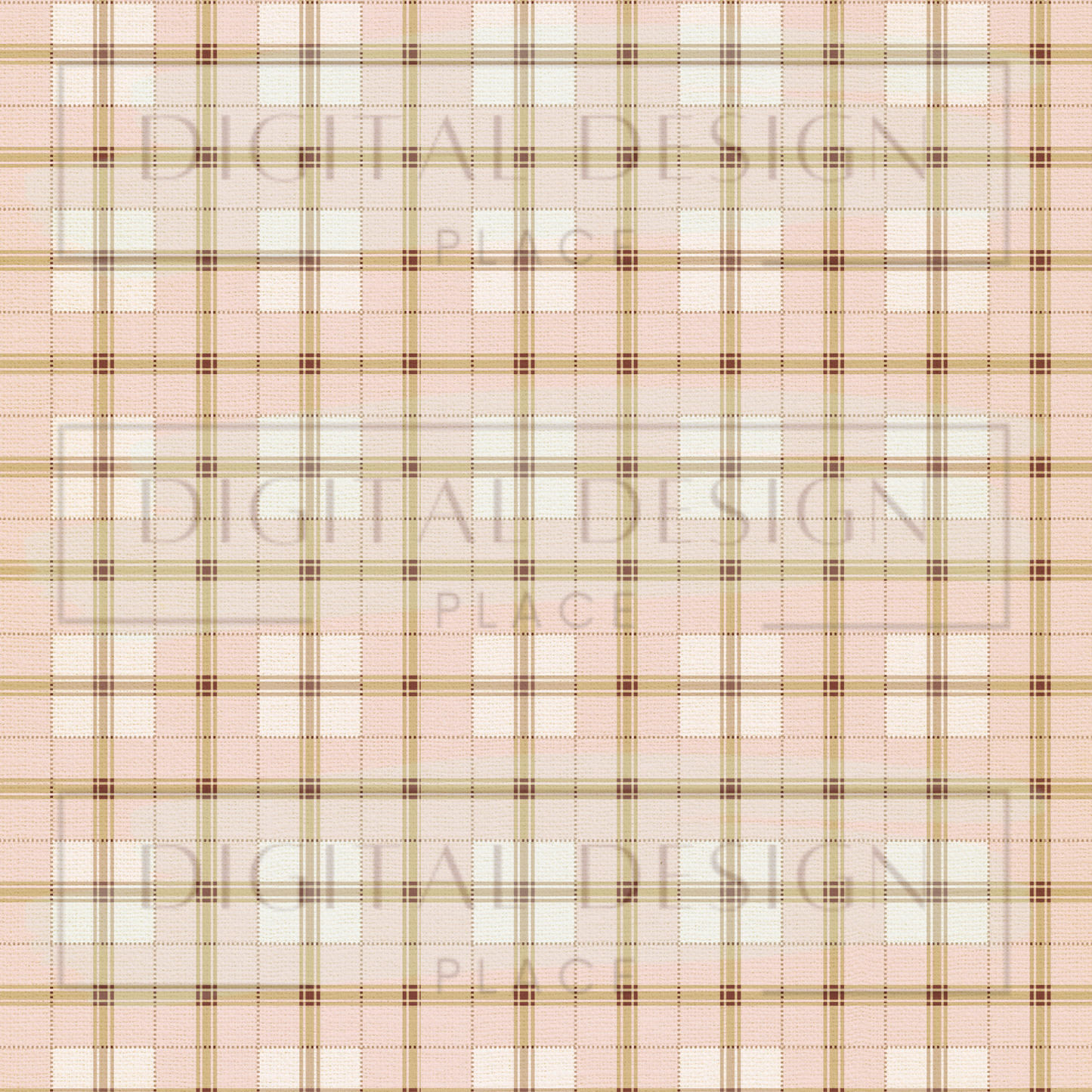 Side Saddle Plaid VinylV894