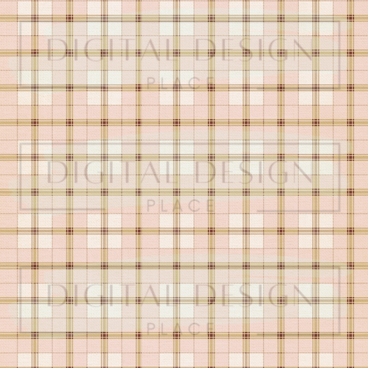 Side Saddle Plaid VinylV894