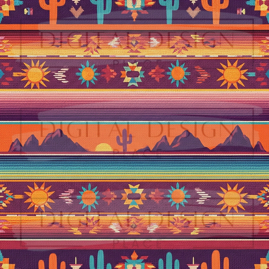 Serape Scenes VinylV2733