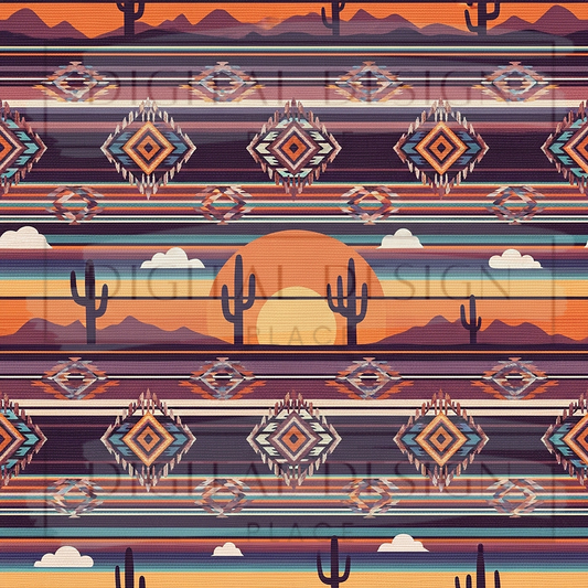 Serape Scenes VinylV2734