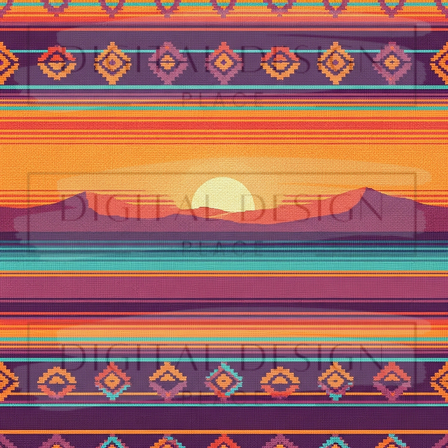 Serape Scenes VinylV2735