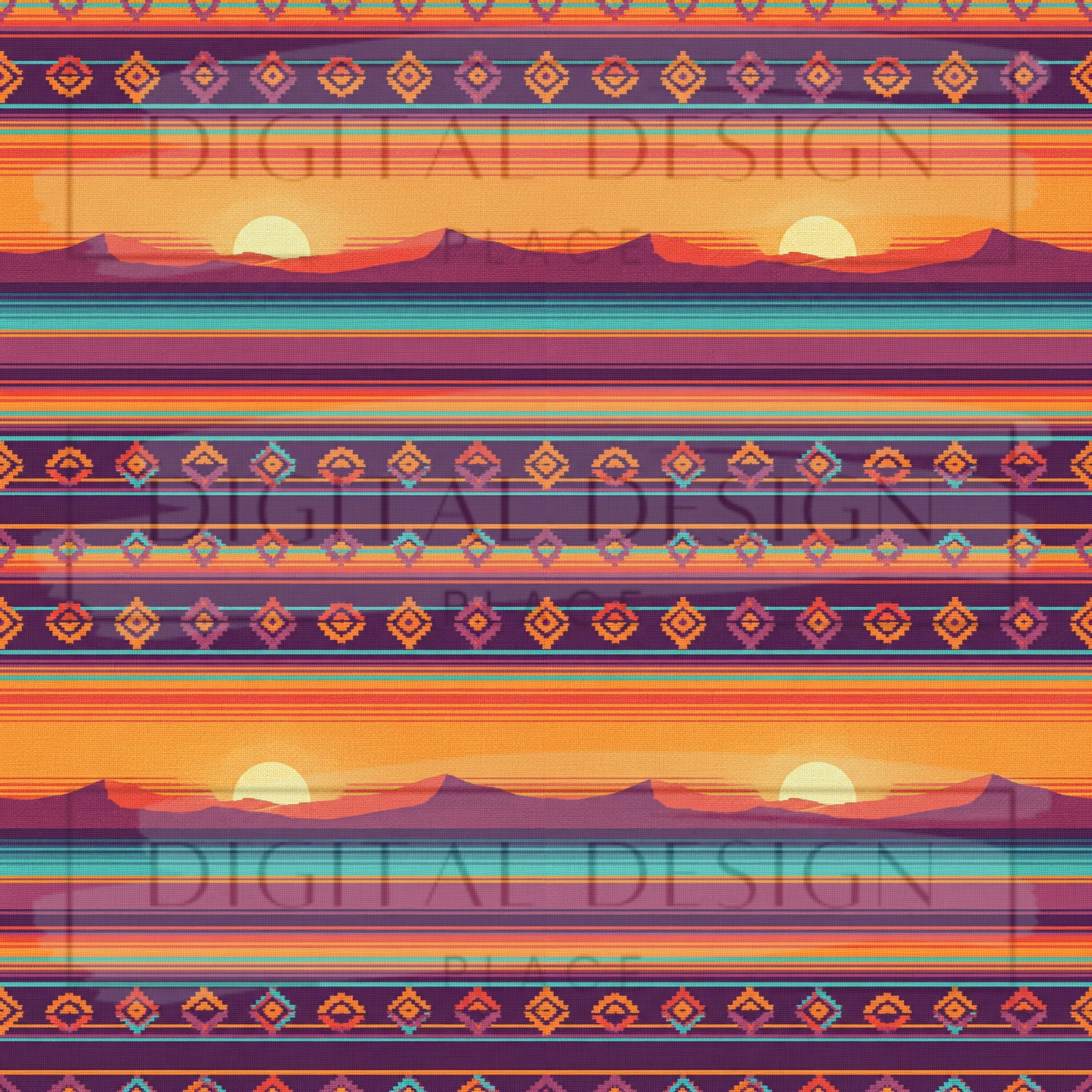 Serape Scenes VinylV2736