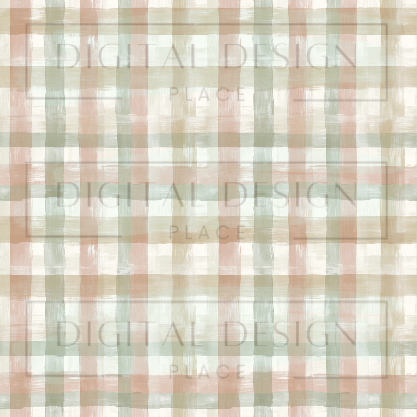 Painted Plaid VinylV2758