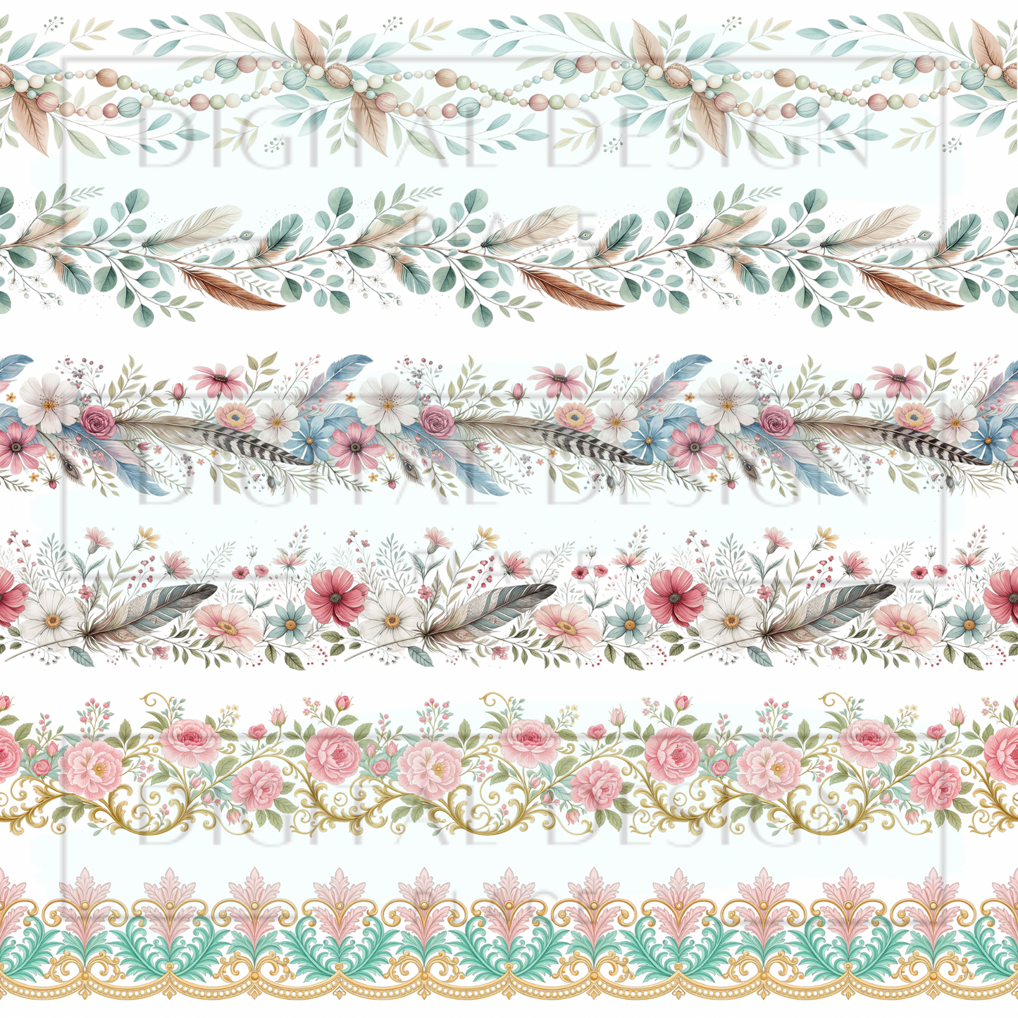 Boho Borders ELEE405