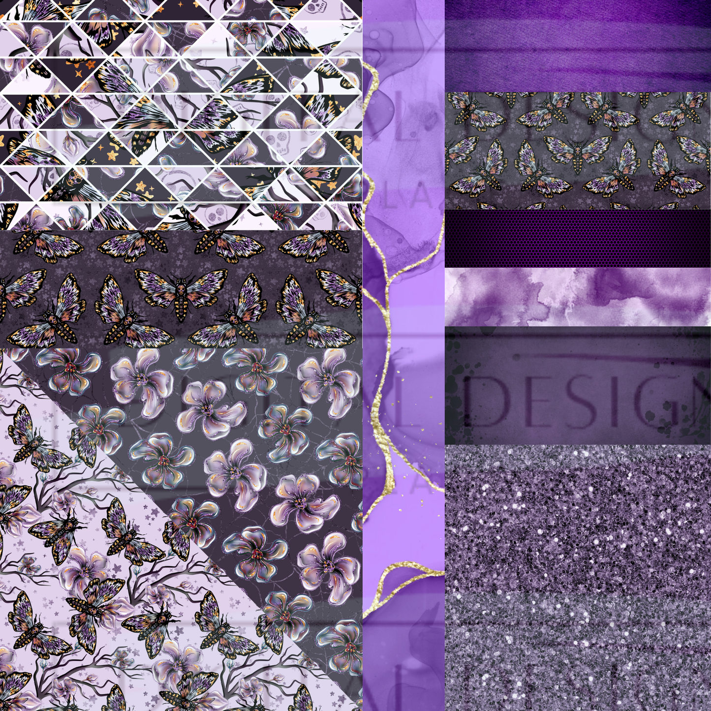 Moth Magic Fusion Collage MM39