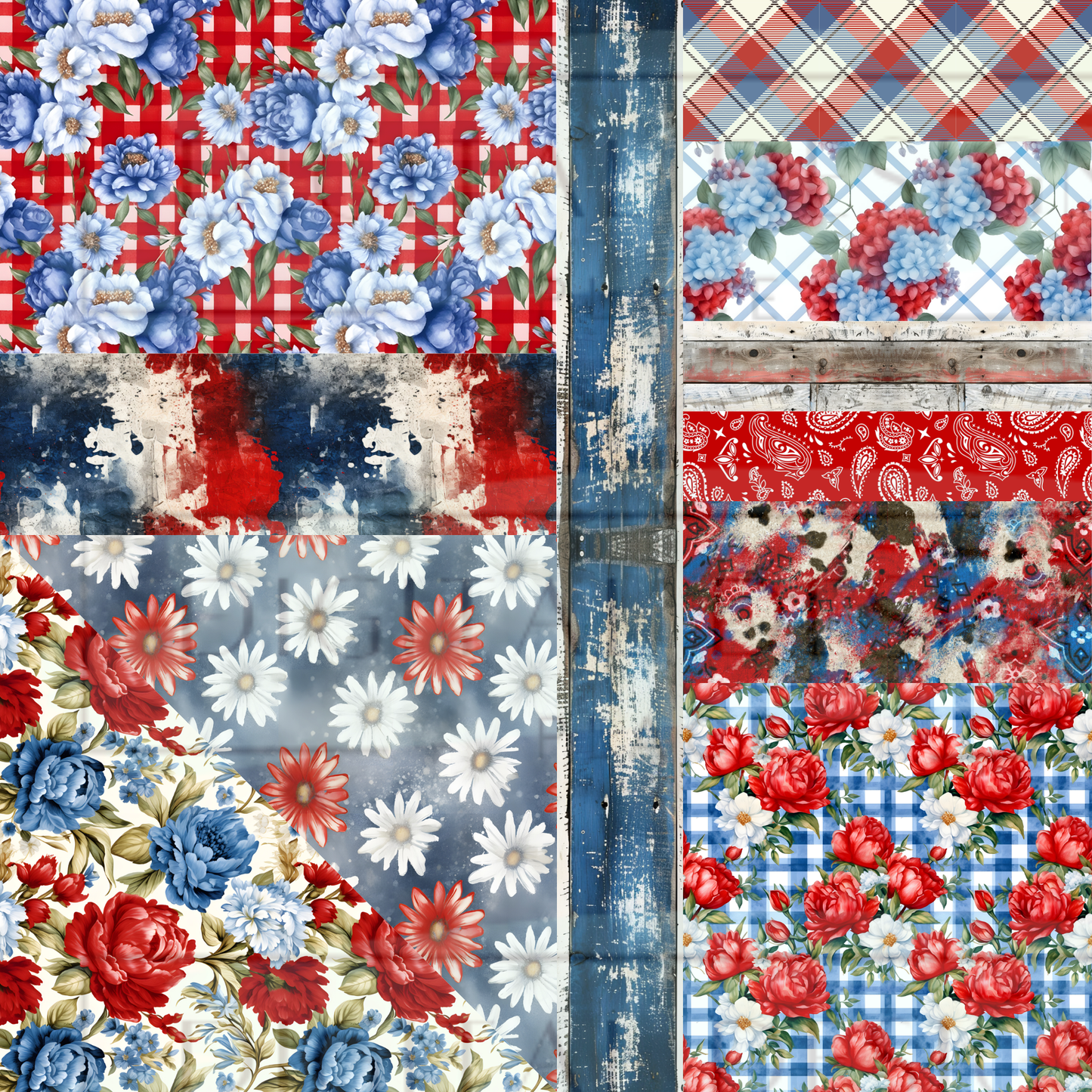 Independence Day Fusion Collage MM43