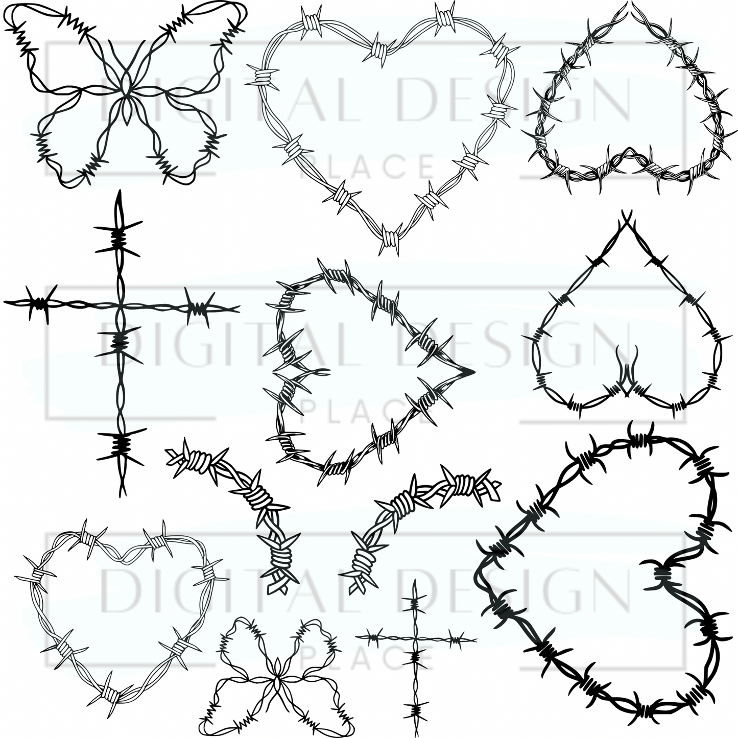 Mixed Barbed Wire ELEE407