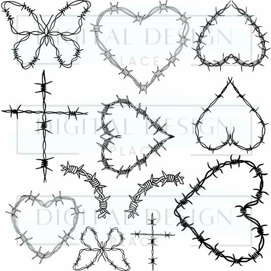 Mixed Barbed Wire ELEE407