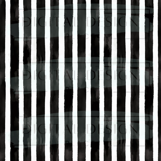 Gothic Circus Stripes VinylV2806