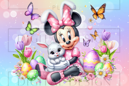 Easter Mrs.Mouse Kids Wrap KW12