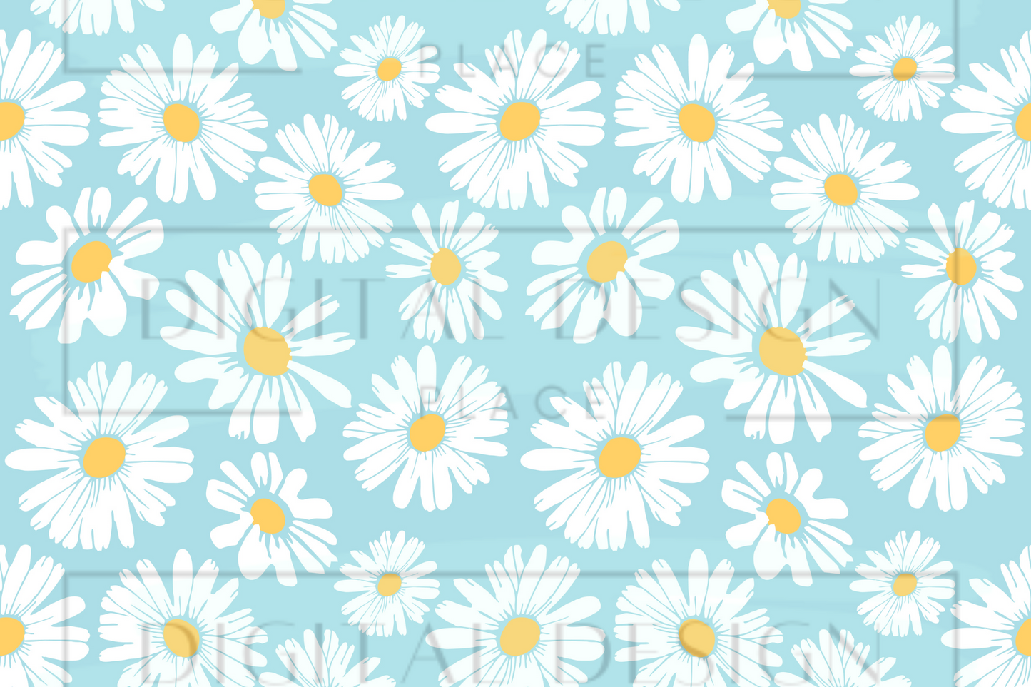 Blue Daisy Kids Wrap KW33