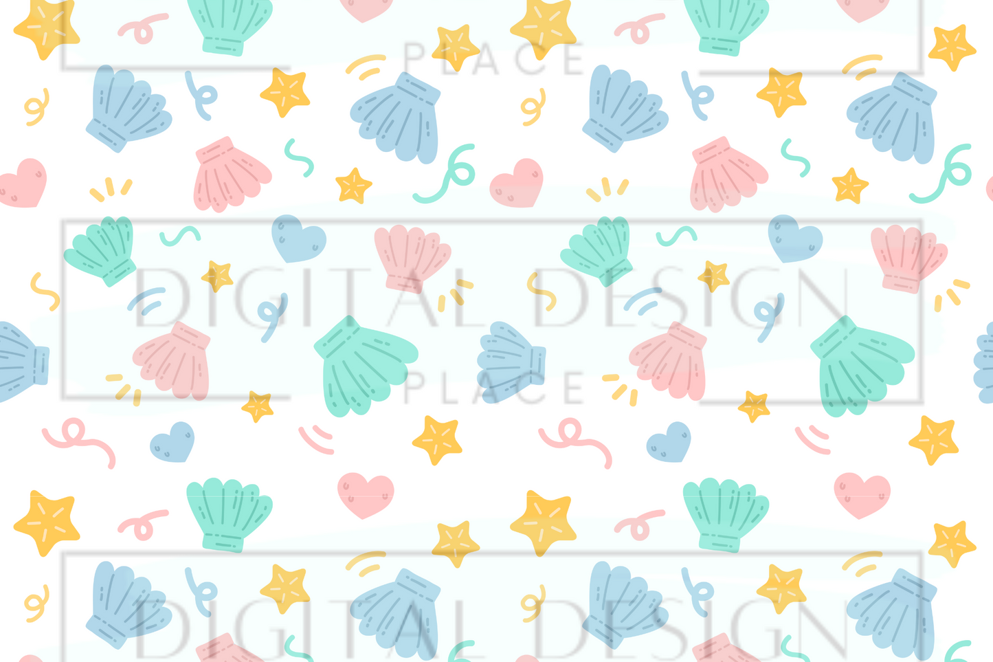 Sea Shells Kids Wrap KW35