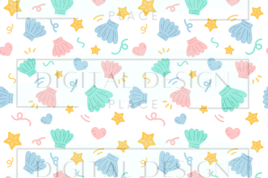 Sea Shells Kids Wrap KW35