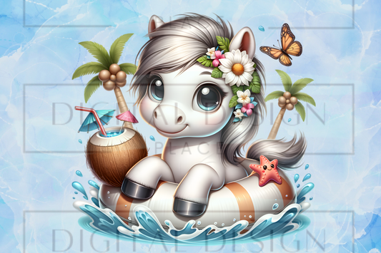 Summer Unicorn Kids Wrap KW40