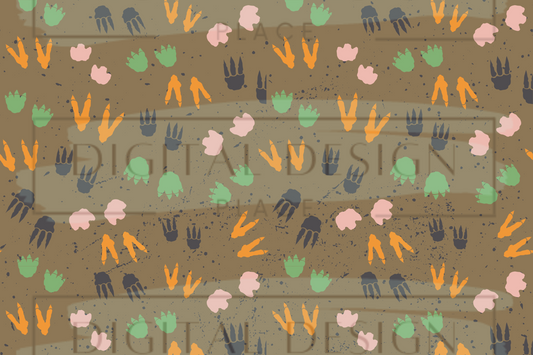 Dino Tracks Kids Wrap KW8