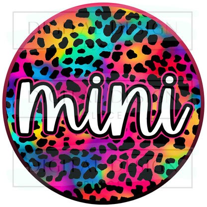 Mama Mini Rainbow Leopard MOMM48