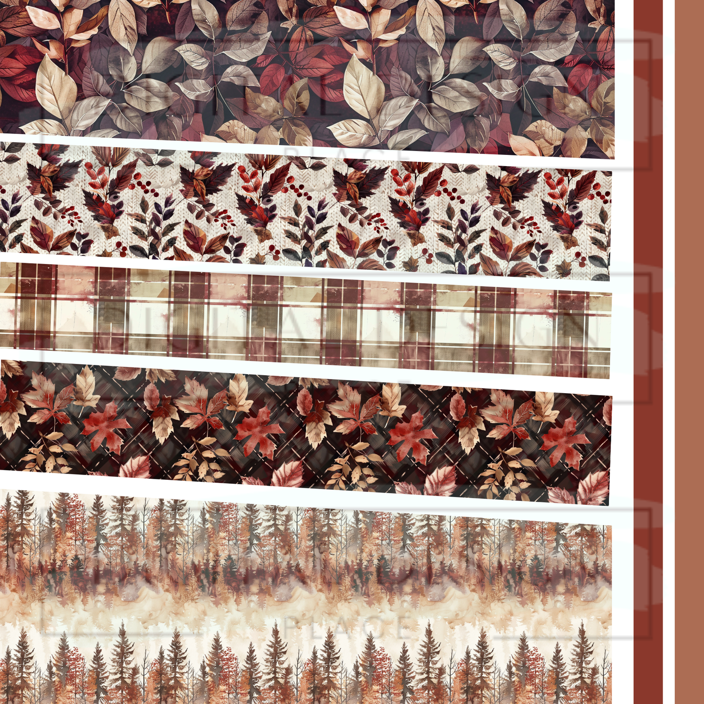 Fall Foliage Mixed Media MM17