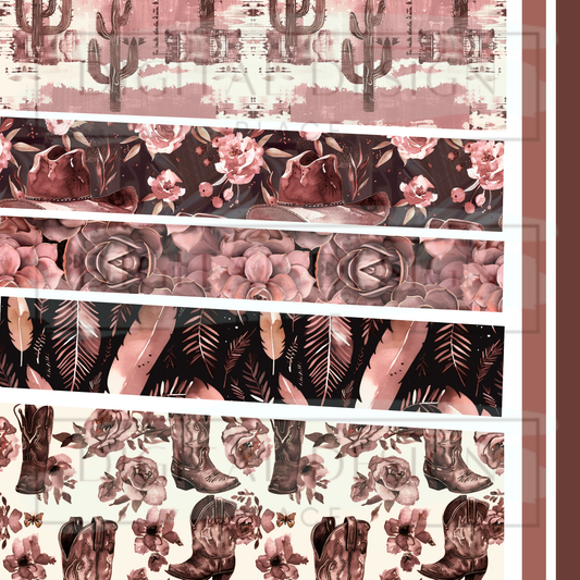 Wild West Rose Mixed Media MM7