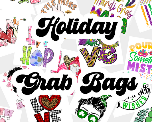 Holiday Decal Grab Bags