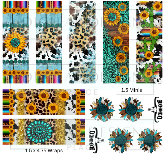Western Pen Wrap Sheet PenP75
