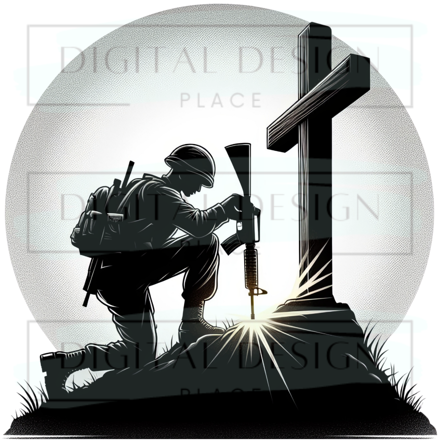 Fallen Soldier Black Ink PJP109