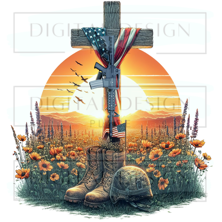 Fallen Soldier Sunset  PJP112