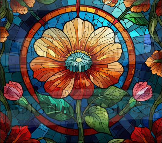 Stained Glass Poppy TWYT200