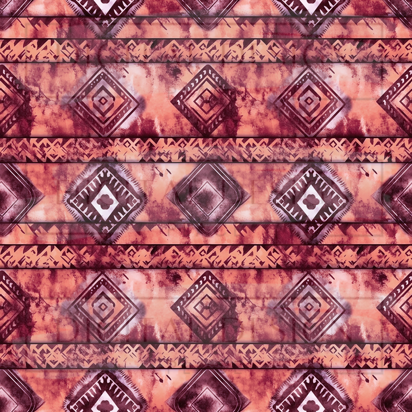 Pink Aztec Shiplap VinylV1000