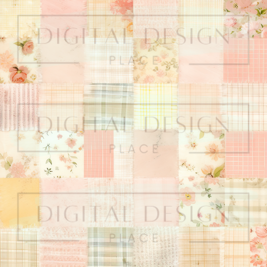 Spring Patchwork VinylV1059