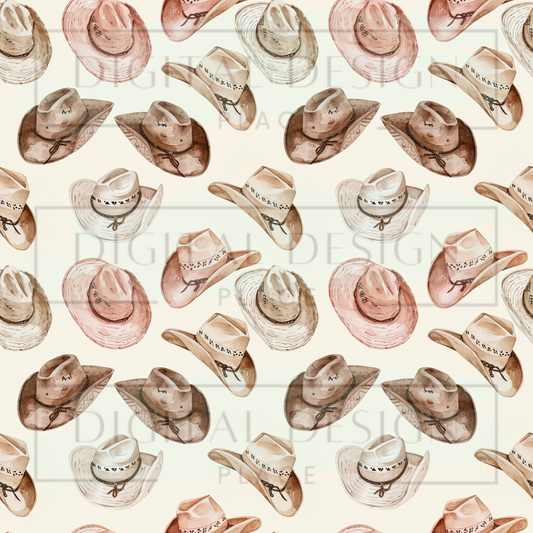 Cowgirl Hat Collection VinylV1083