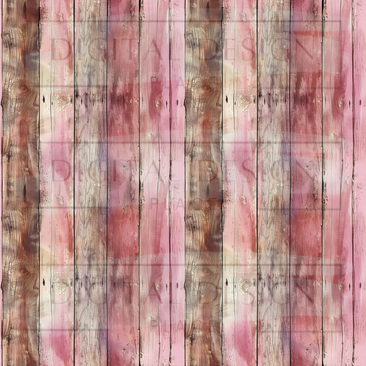 Pink Shiplap VinylV1091