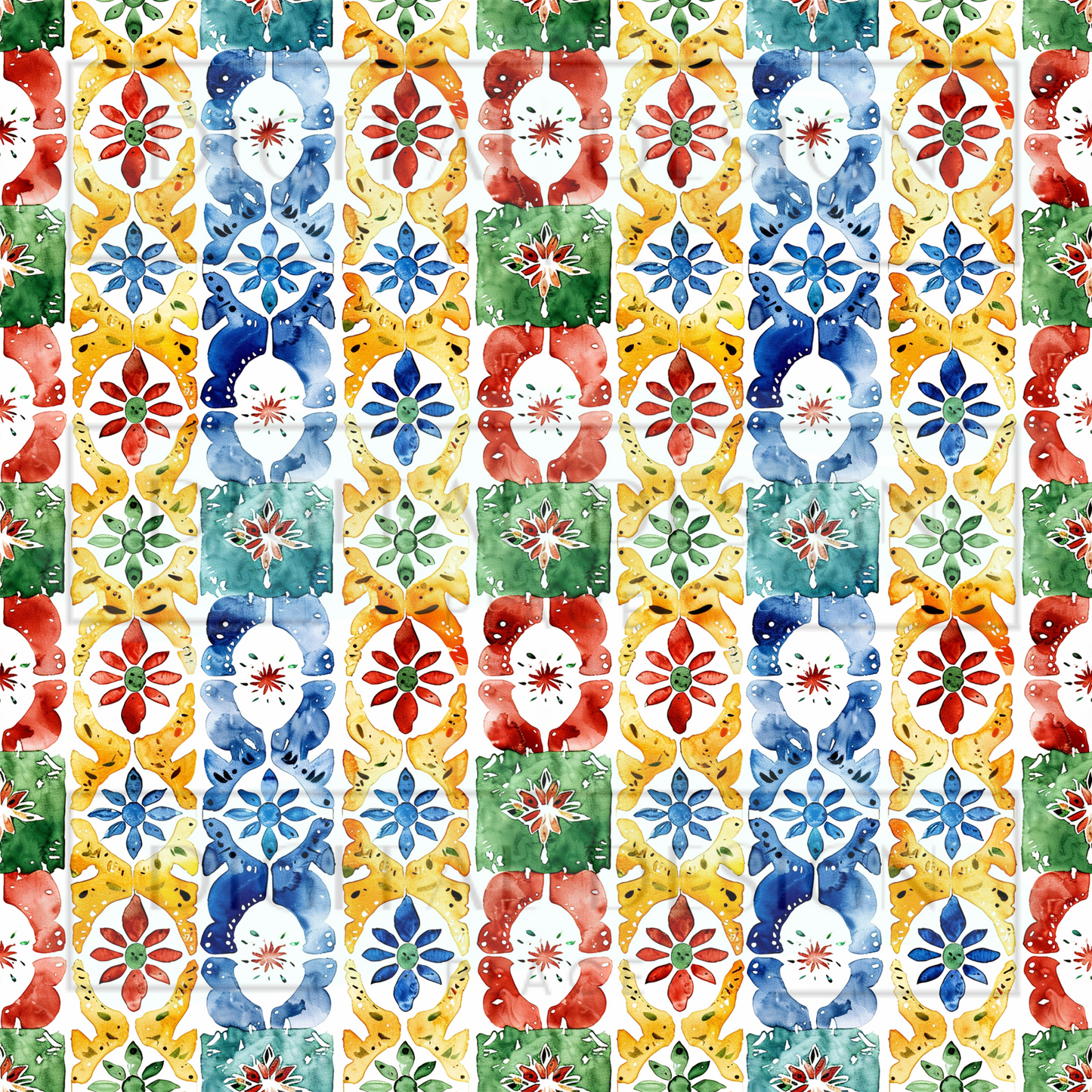 Colorful Textiles 2 VinylV1278