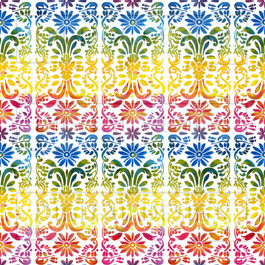 Colorful Textiles VinylV1277