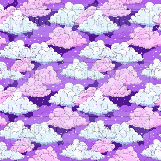 Pastel Clouds VinylV1320