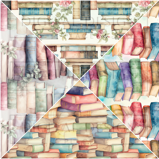 Book Worm V Split Prints VinylV1331