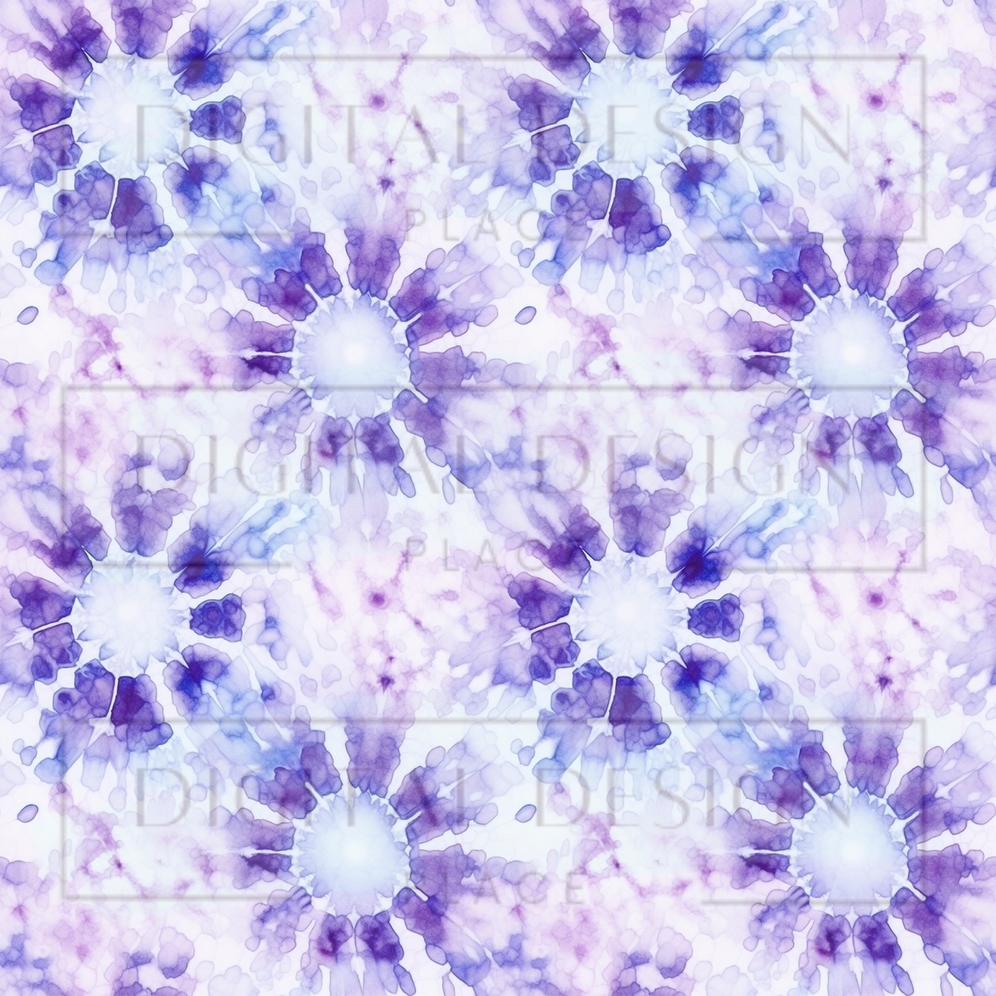 Blueberry Tie-Dye VinylV1345